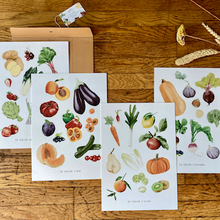Affiches Fruits & Légumes de Saison Colorées