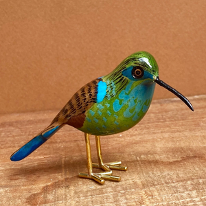 Painted Wooden Bird - Various species